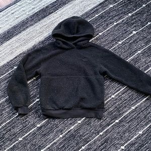 The North Face sherpa fleece hoodie jacket